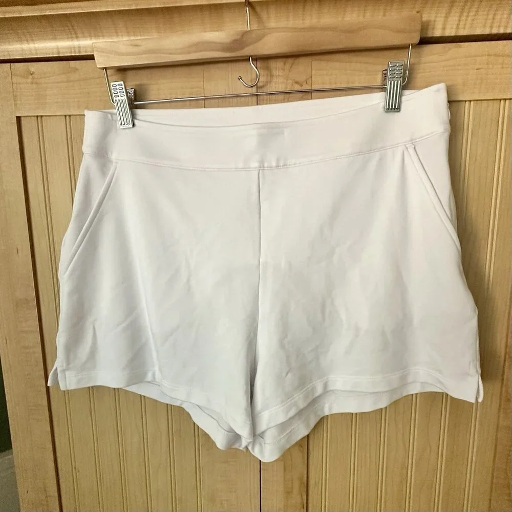 Travis Mathew White High Waist Women’s Shorts